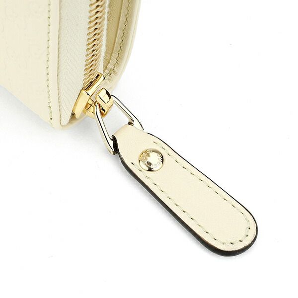 Gucci Bifold Wallet [outlet] Micro Gucci Striped Ivory