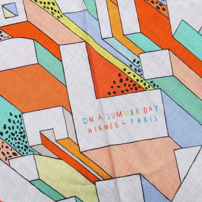 Hermes H363048s Hth2305 Triangle JEAN ON A Summer DAY ON A Summer DAY Cashmere