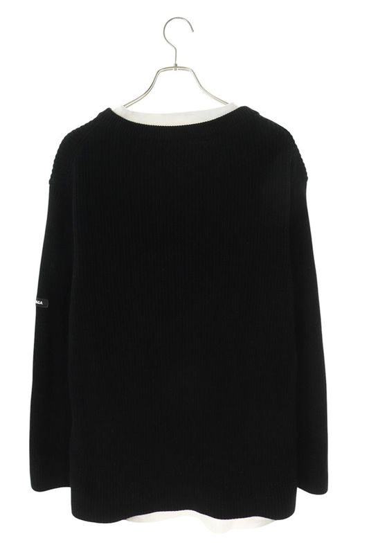 Balenciaga 678555 T3218 T-shirt Layered Knit Men 1