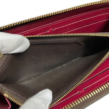 Louis Vuitton Monogram Portefeuille Cles Mance M60742 Round Zip Long Wallet