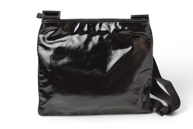 Gucci Shoulder Bag Gucci Bag Cles Sto Emblem PVC Black 181093