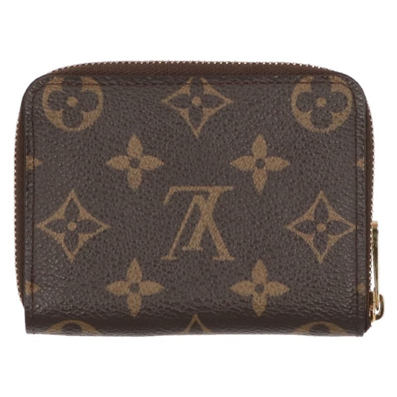 Louis Vuitton M60067 Zippy Coin Purse Monogram Full Zip Coin Case Men's