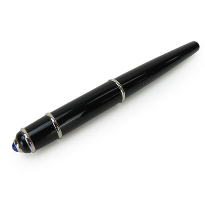 Cartier Fountain Pen Diabolo De St180009 - Black Silver Hardware Nib 18k