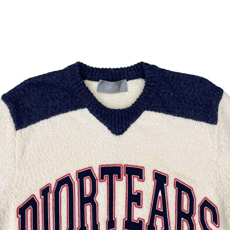 Christian Dior X Denim Tears Sweater Front