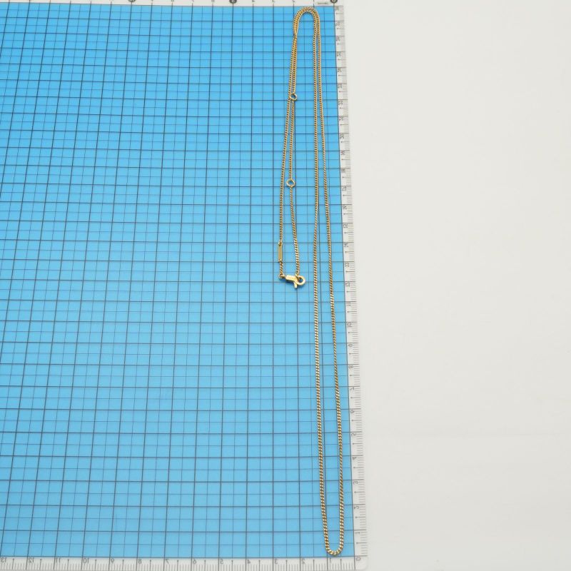 Celine Gold Color Long Separable Necklace 25-106s