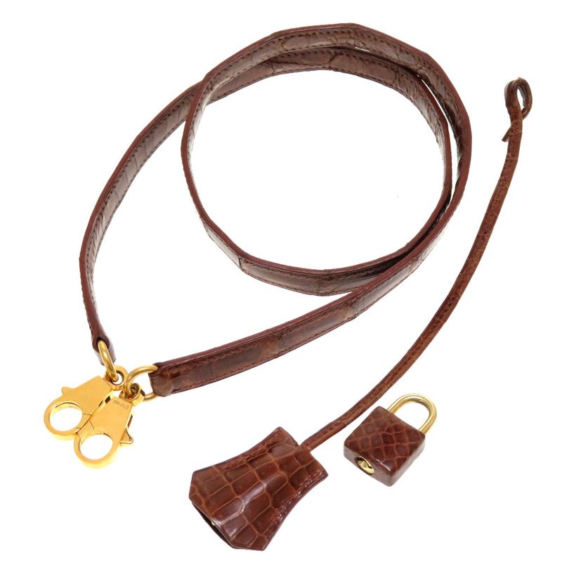 Hermes 3-piece Kelly Strap Polosus Meer Gold Hardware