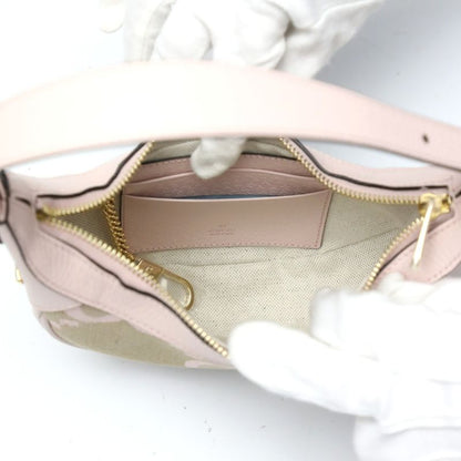 Gucci 658551 Ophidia Jumbo GG One Shoulder Mini Bag Handbag Gucci Pink