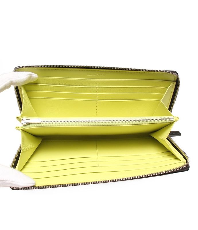 Balenciaga Round Zipper Long Wallet Women's Balenciaga