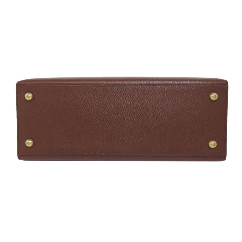 Hermes Dalvi Gold Hardware Handbag Courchevel Women