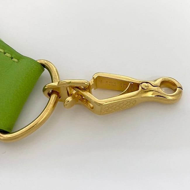 Hermes Shoulder Strap Green Apple Green Excellent Condition