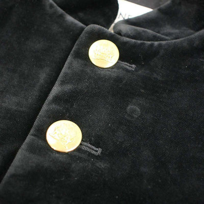 Celine 21aw Chass Eur Jacket Velvet Jacket 2v81d226d Black 40