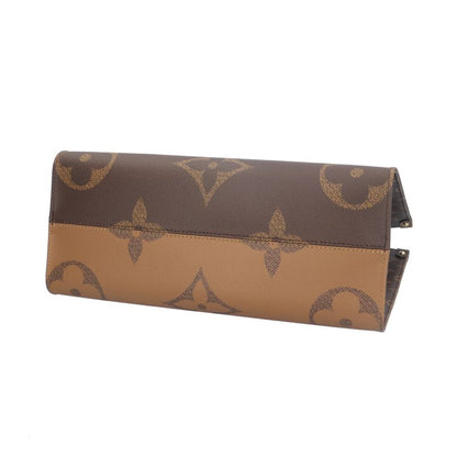 Louis Vuitton On The Go MM Monogram Giant Tote Bag Monogram Canvas M45321 Brown