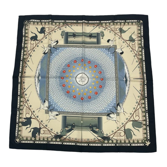 Hermes Carre 90 Chaque Rencontre EST Unique Once-in-a-lifetime Scarf Bird