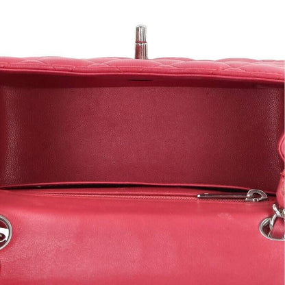 Chanel Mini Matelasse Chain Strap Lamb Skin Shoulder Bag Women 17