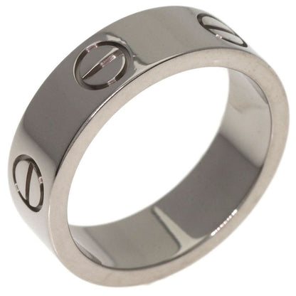 Cartier Love Ring #51 Ring - 18K White Gold Ladies