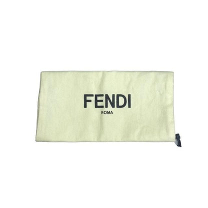 Fendi Strap You Shoulder Strap Small Flower Motif Studded Leather Purple