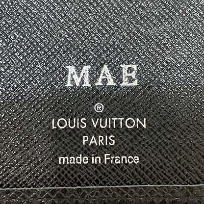 Louis Vuitton Taiga Portefeuille Brazza M30501 Long Wallet Bifold Wallet Unisex