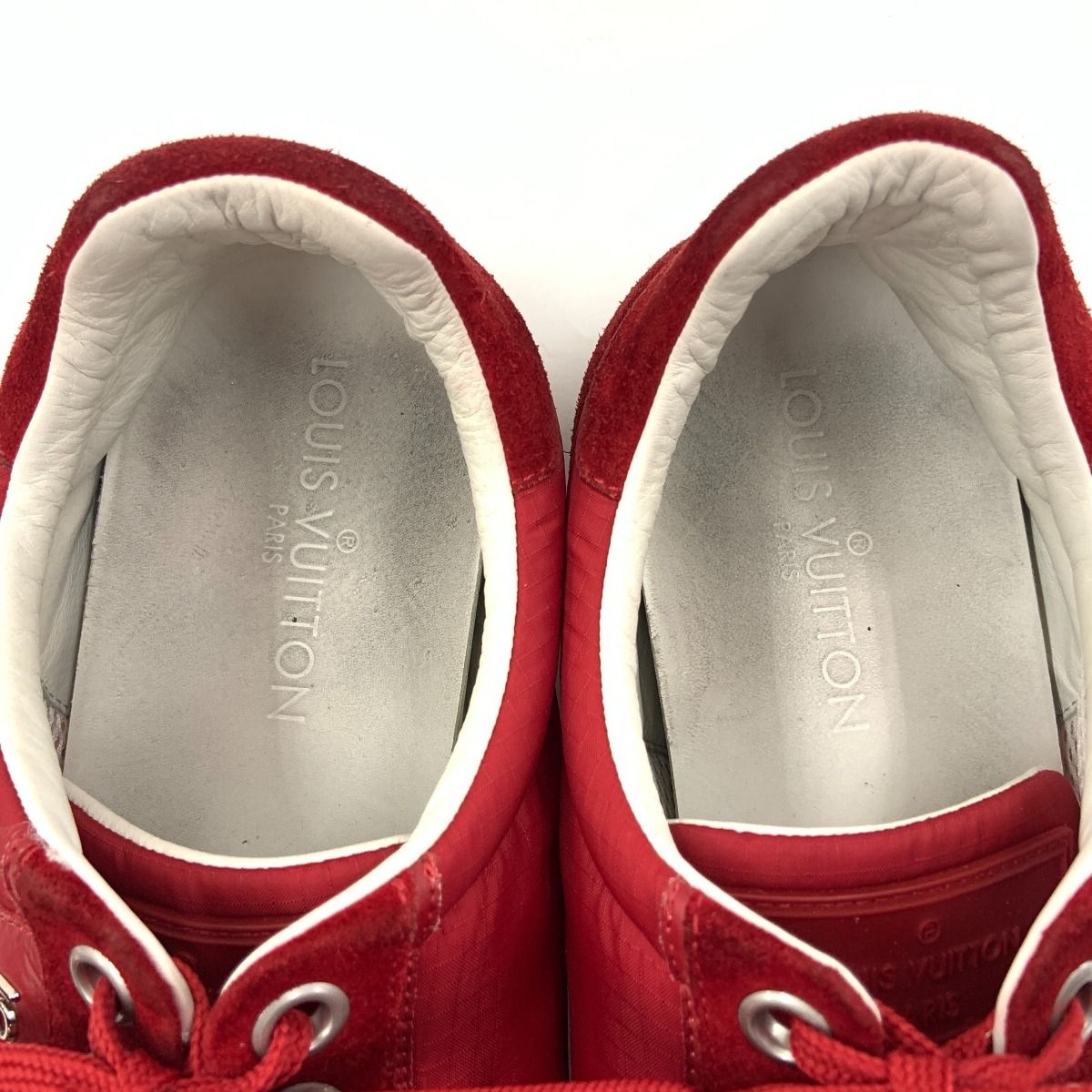 Louis Vuitton Sneakers 6 1/4 Go 1111 Red