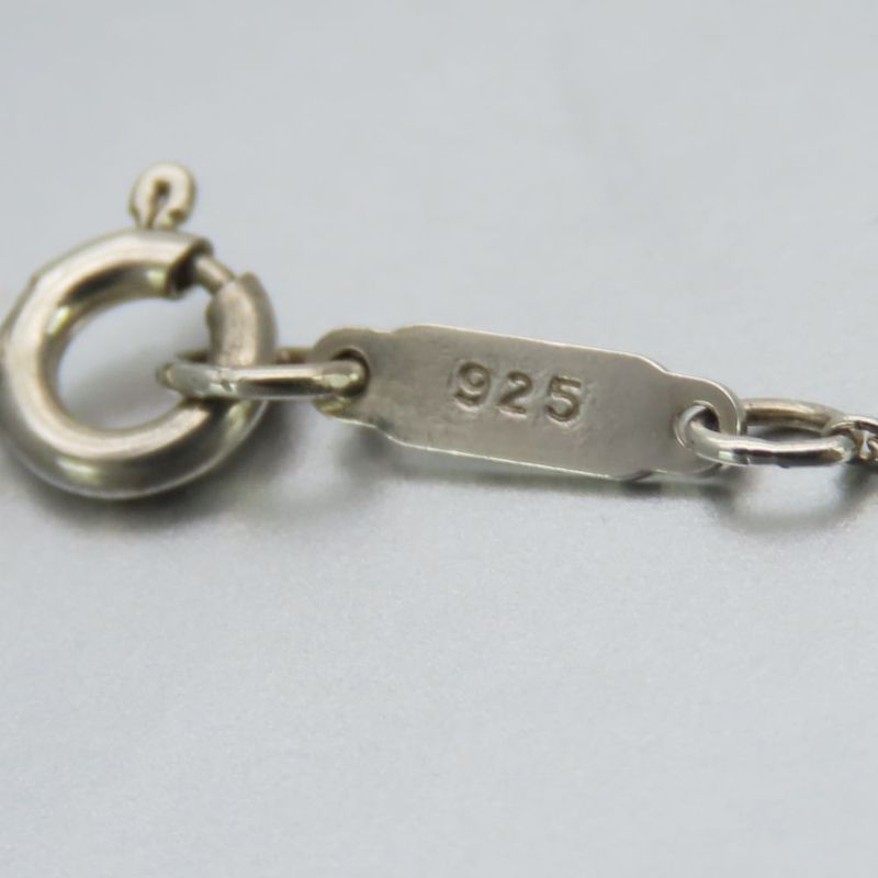 Tiffany & Co Necklace Silver 925 18K Yellow Gold Approx 2.9g Silver Yellow Gold