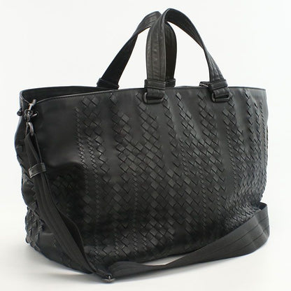 Bottega Veneta 2WAY Tote Intrecciato Tote Bag Leather Men's