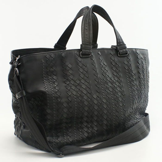 Bottega Veneta 2WAY Tote Intrecciato Tote Bag Leather Men's