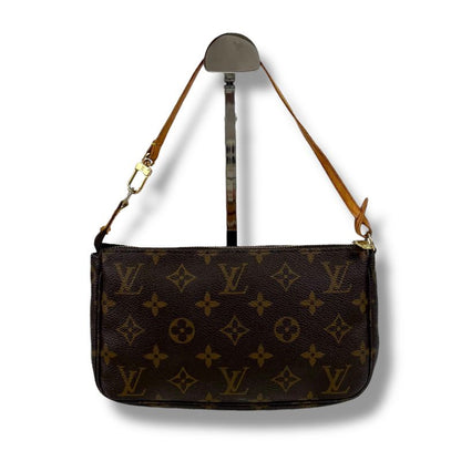 Louis Vuitton Accessoire Pochette Monogram Leather Accessory Pouch Mini Handbag