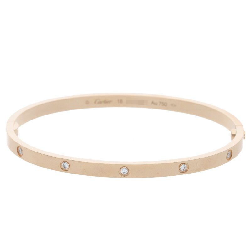 Cartier LOVE Bracelet SM Love Bracelet 18K Pink Gold10p Diamond Love Bracelet
