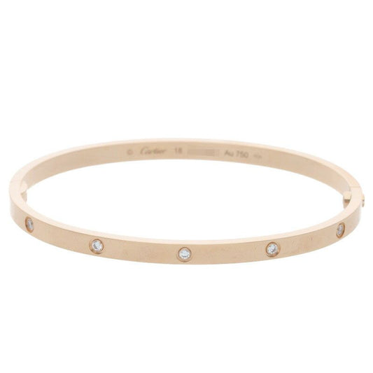Cartier LOVE Bracelet SM Love Bracelet 18K Pink Gold10p Diamond Love Bracelet