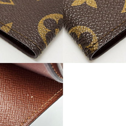 Louis Vuitton Monogram Porto Cult Credit Press Ion M60937 Brown Card Case