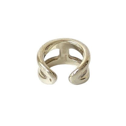 Hermes Osmozu PM Silver 925 Ring Accessory No 11