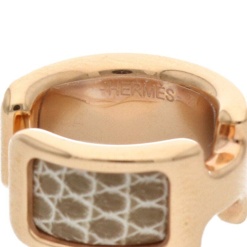 Hermes Olympe H Motif Ear Cuff Women