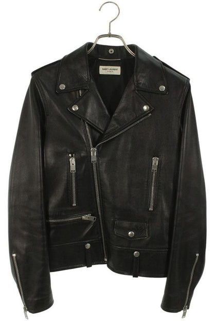 Saint Laurent Paris L01 397290 Y5ya1 Classic Motorcycle Rider Scuff The Jacket