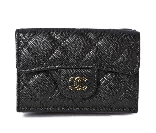 Unused Chanel Mini Wallet Compact Wallet Trifold Wallet A84401
