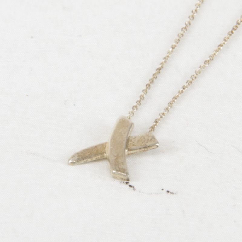 Tiffany & Co Paloma Picasso Necklace Silver 925 Ladies
