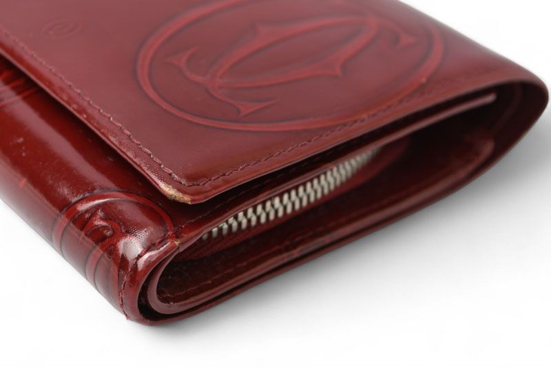 Cartier Wallet Cartier Foldover Wallet Happy Birthday Bordeaux