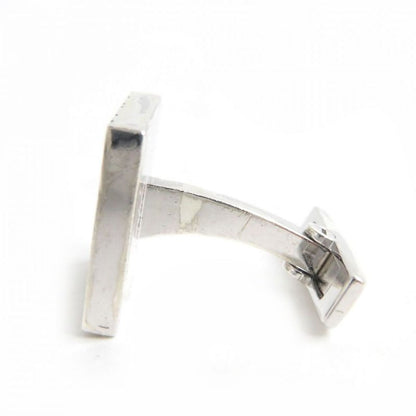 Cartier C2 Motif Happy Birthday Sv925 Square Shape Cufflinks