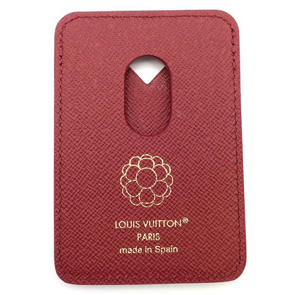 Louis Vuitton Porto Cult Magnet M26649 Monogram Red Stripes Canvas