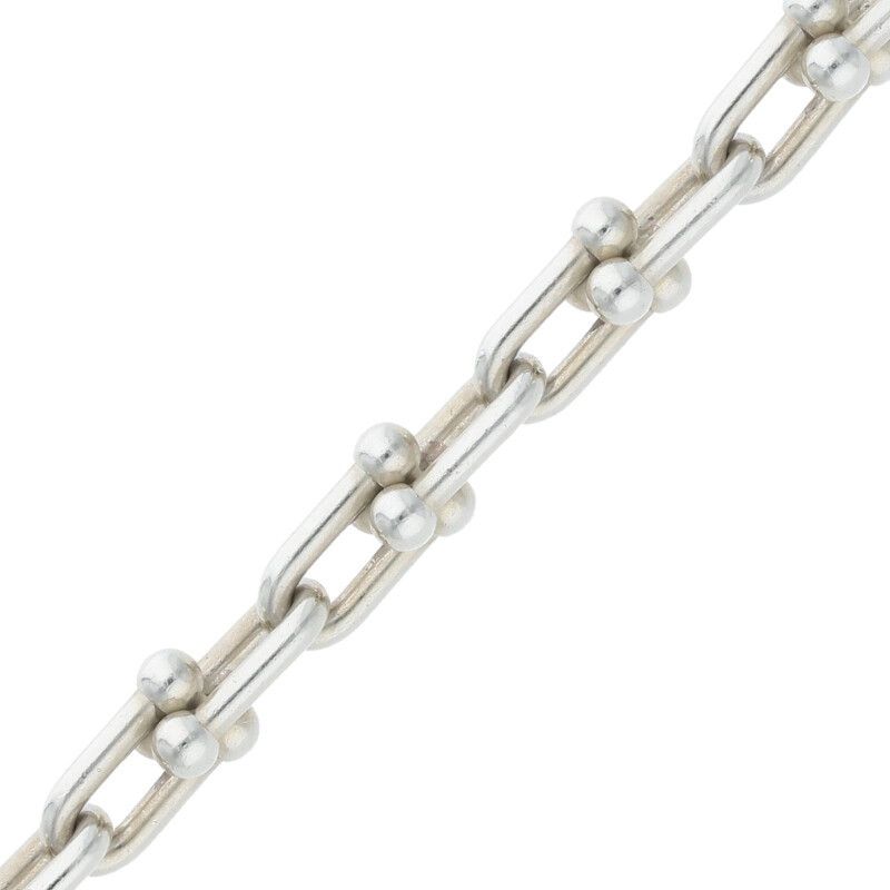 Tiffany & Co Hardwear Hardware Small Link Silver Bracelet Men's S