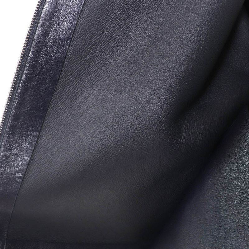 Celine 2 5k10/5525 Phoebe Period Lambskin Mouton Sheer Ring Collarless Riders