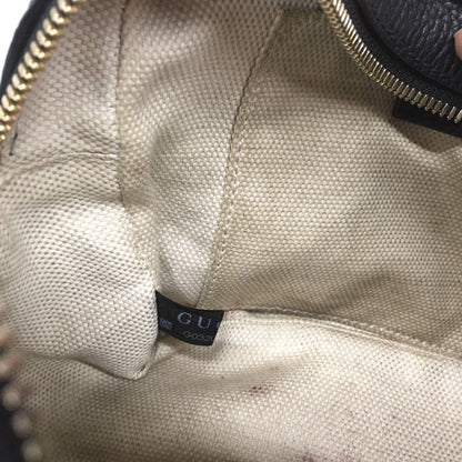 Gucci Shoulder Bag Small Leather Soho Internal Stain 308364 Black