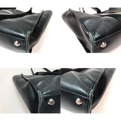 Balenciaga Unisex Hardware Tote Bag Calfskin Strap Miss Ing 671400 Black