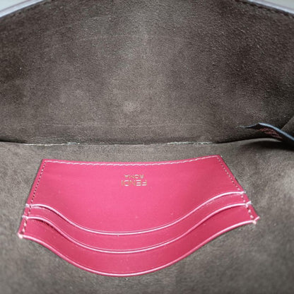 Fendi Baguette Mini Wine Red Leather 8bs039 8bs039-aaiw-209-0189