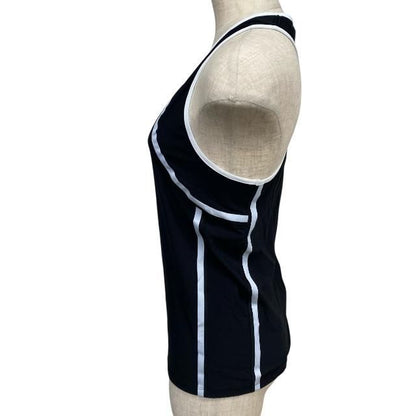 Dior VIBE Christian Dior Tank Top Sleeveless Shirt Top Black [size XS]