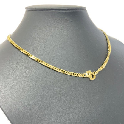 Christian Dior GP CD Logo Necklace Gold 423824 Necklace