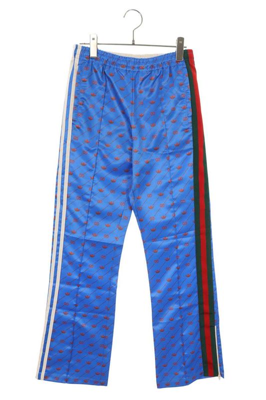 Gucci X Adidas 697190 Xjebi Logo All Over Sideline Track Long Pants Women XS