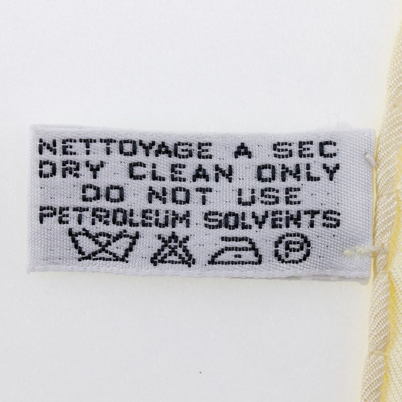 Celine Tropical Patterned Silk Yellow/blue Women's Scarf