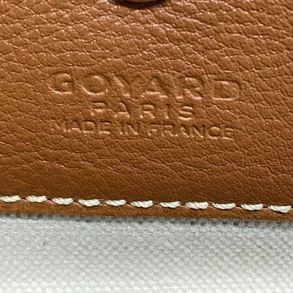 Goyard Tote Bag Saint Louis PM Black×brown Leather