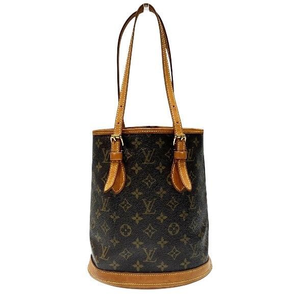 Louis Vuitton Monogram Petit Bucket M42238 Bag Tote Bag Women