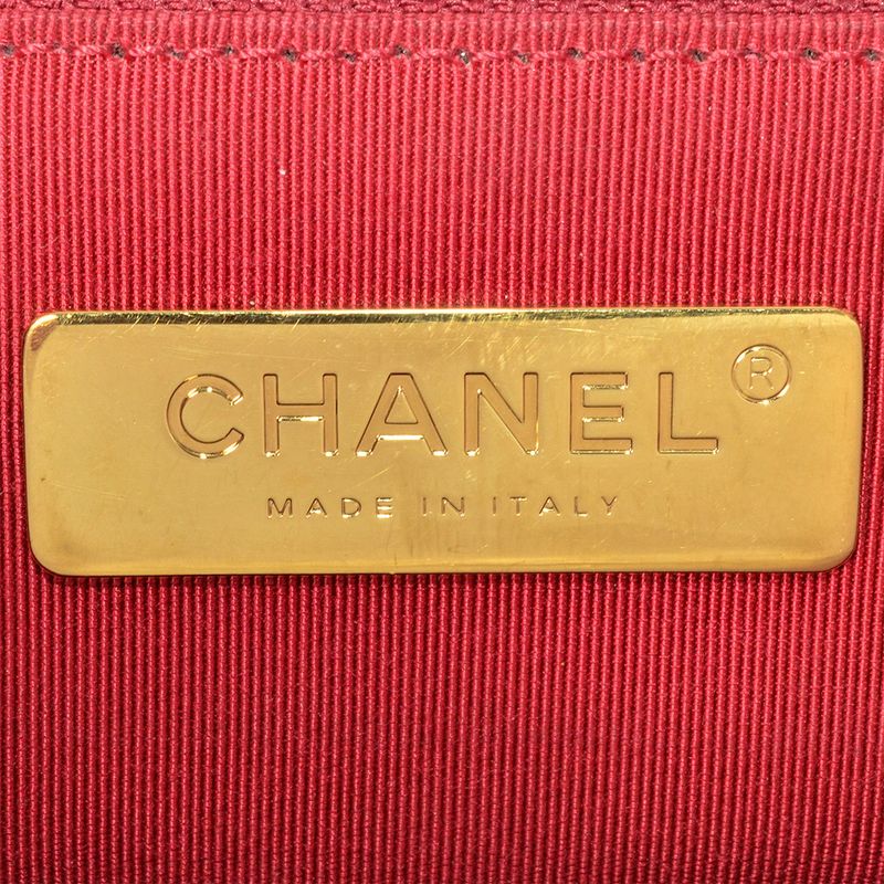 Chanel 19 Shoulder Bag Lambskin As1160 Black Gold Hardware Random Plate