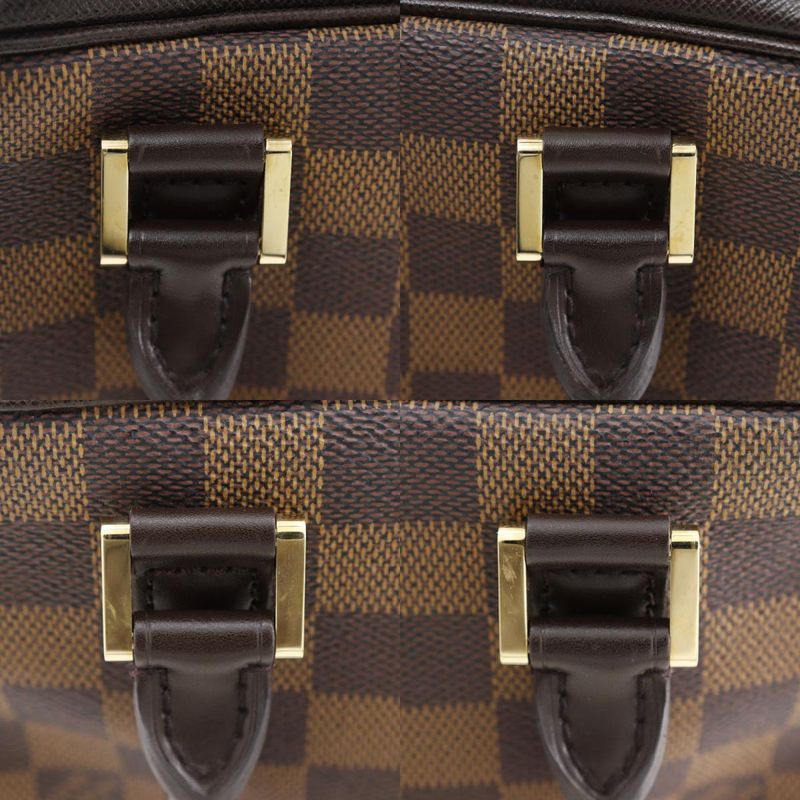 Louis Vuitton Brera N51150 Damier Canvas Brown Vi0998 Ladies Handbag